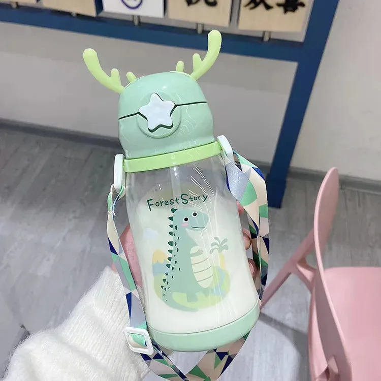 Pastel Antler Star Sippy Cups