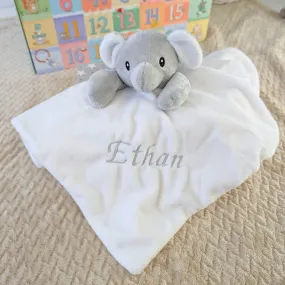 Personalisable ECO Friendly Elephant Comforter Soother