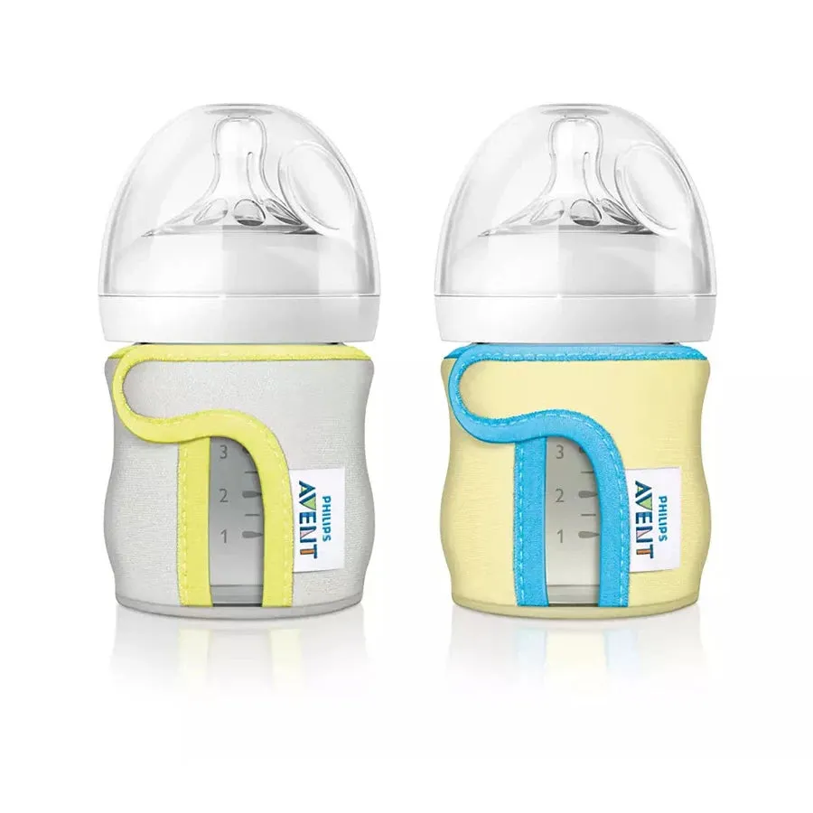 Philips Avent Glass Bottle 120ml Sleeve 1pc - SCF675/01