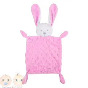 PINK BUNNY COMFORTER WITH LONG EARS