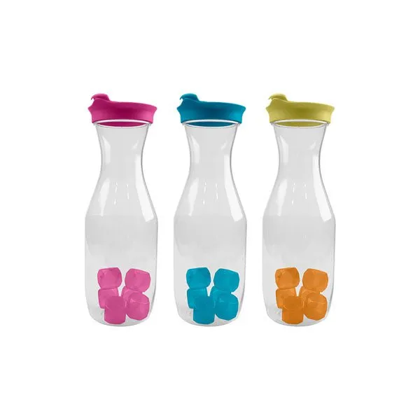 Plastic Carafe With Ice Cubes 1 Litre