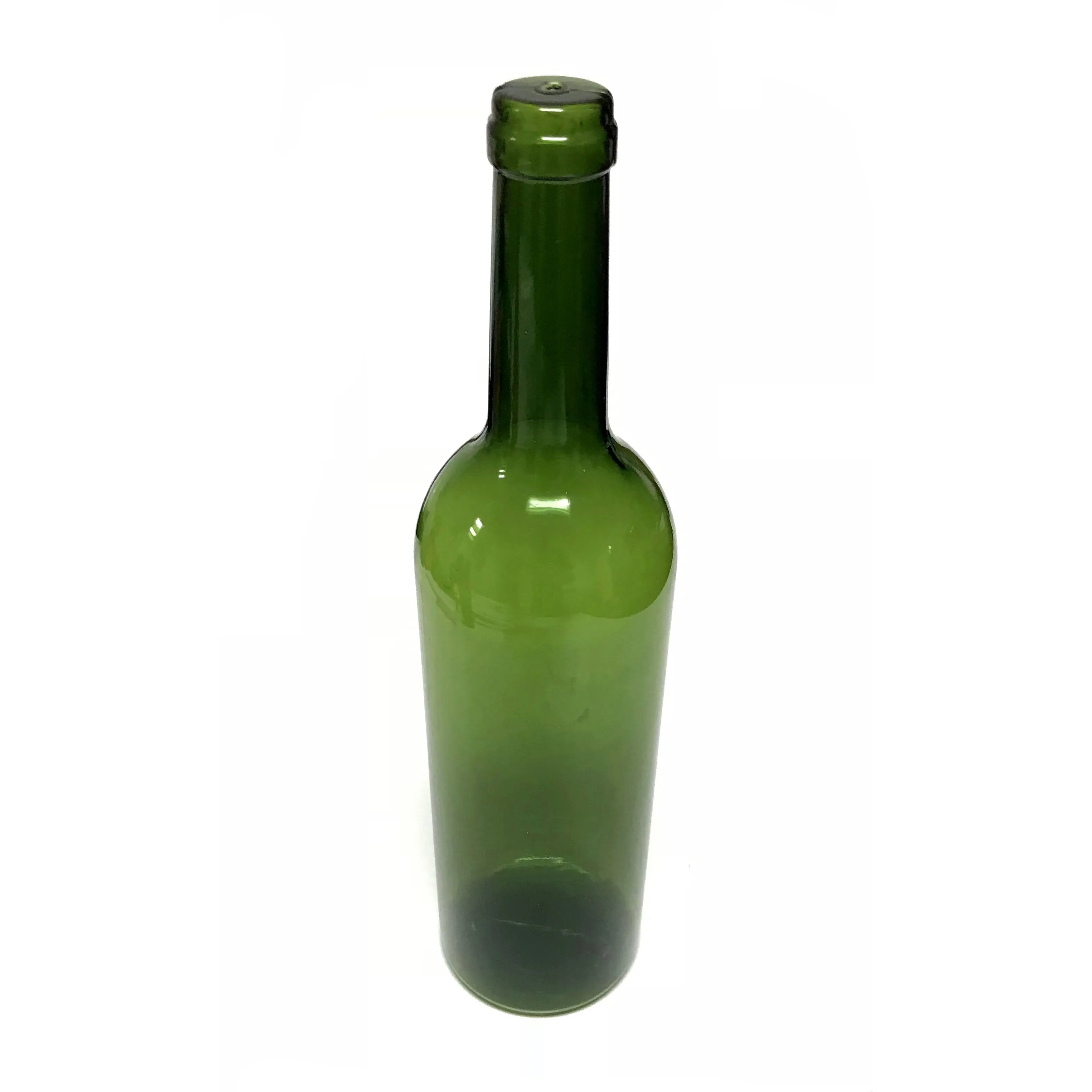 Plastic PVC Lightweight Break Resistant Green Wine Bottle Stunt Prop - DARK GREEN translucent