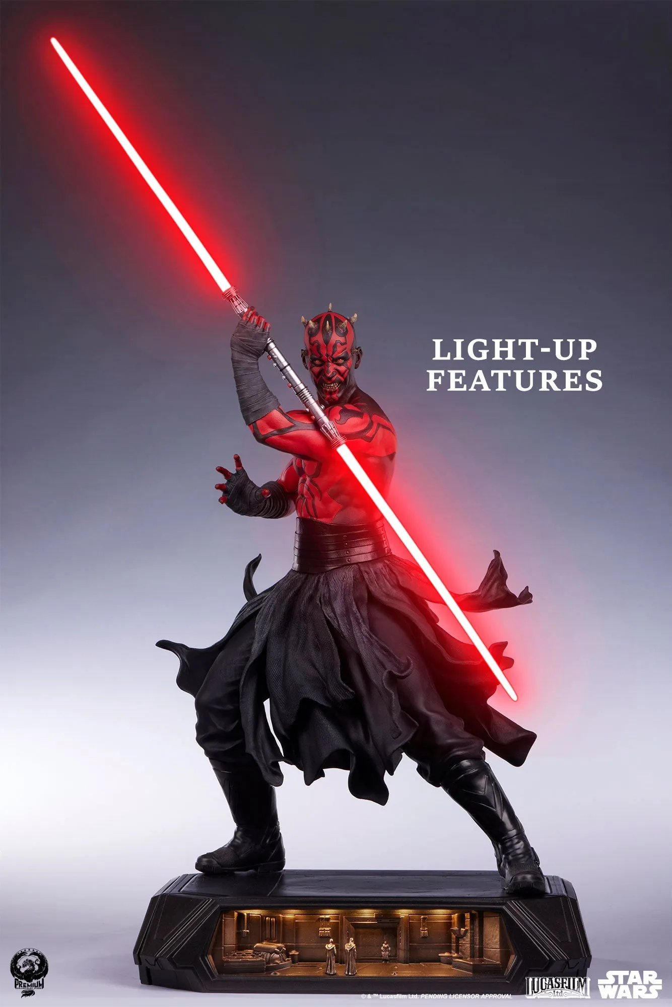 PRE-ORDER: PCS Collectibles Star Wars The Phantom Menace: Darth Maul Deluxe 1:3 Scale Epic Series Statue