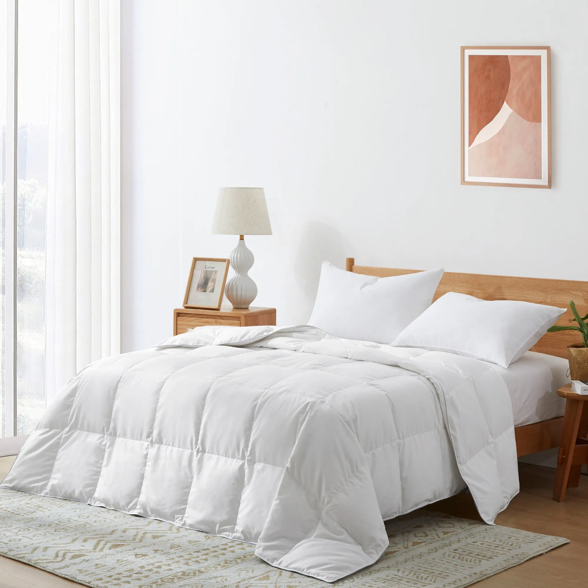 Puredown Feather and Down Comforter