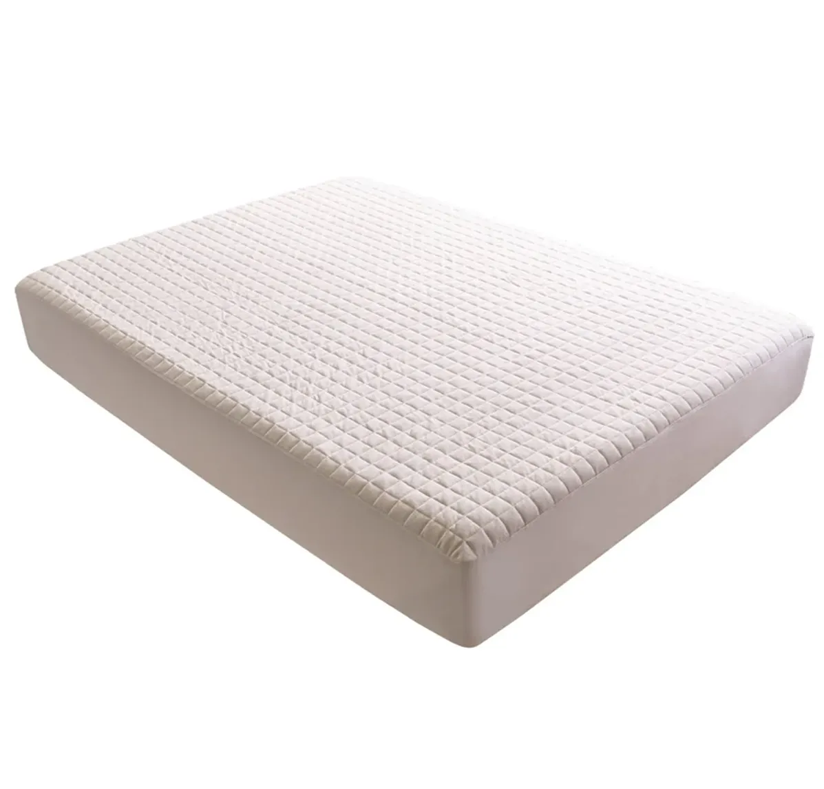 Quilted Velour Waterproof Mattress Pad