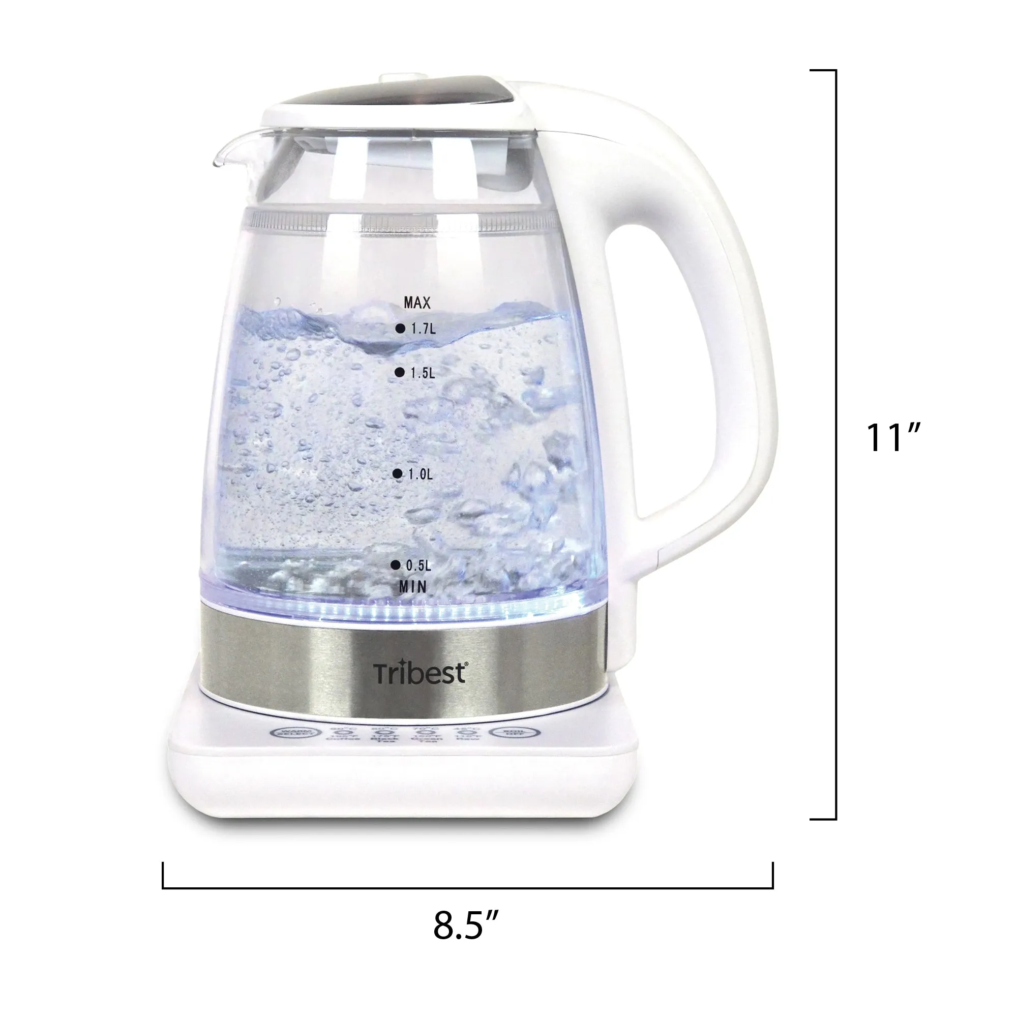 Raw Tea Kettle® Glass Electric Brewing System