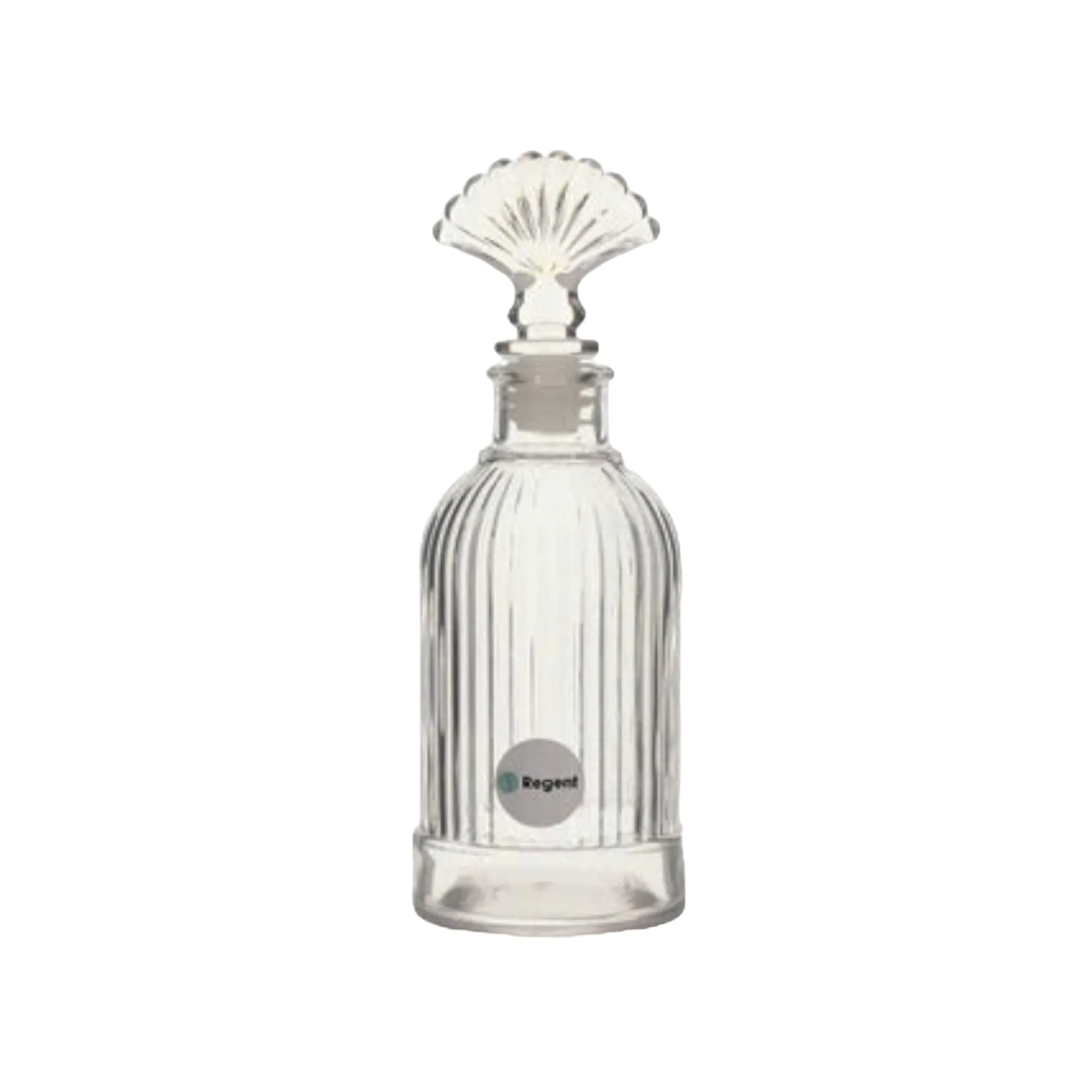 Regent 200ml Glass Perfume Bottle with Shell Stopper 10777