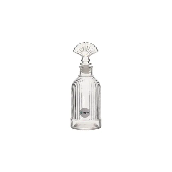 Regent 200ml Glass Perfume Bottle with Shell Stopper 10777