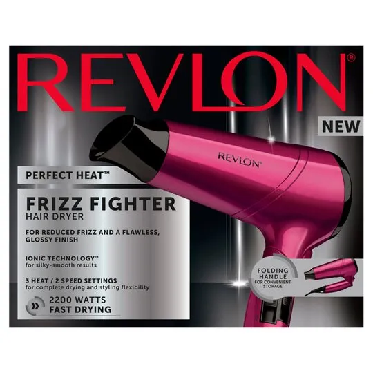 Revlon Fizz Fighter Hair Dryer Pink