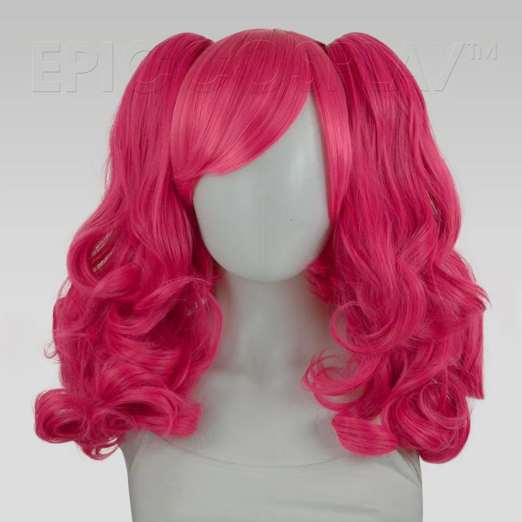 Rhea - Raspberry Pink Wig