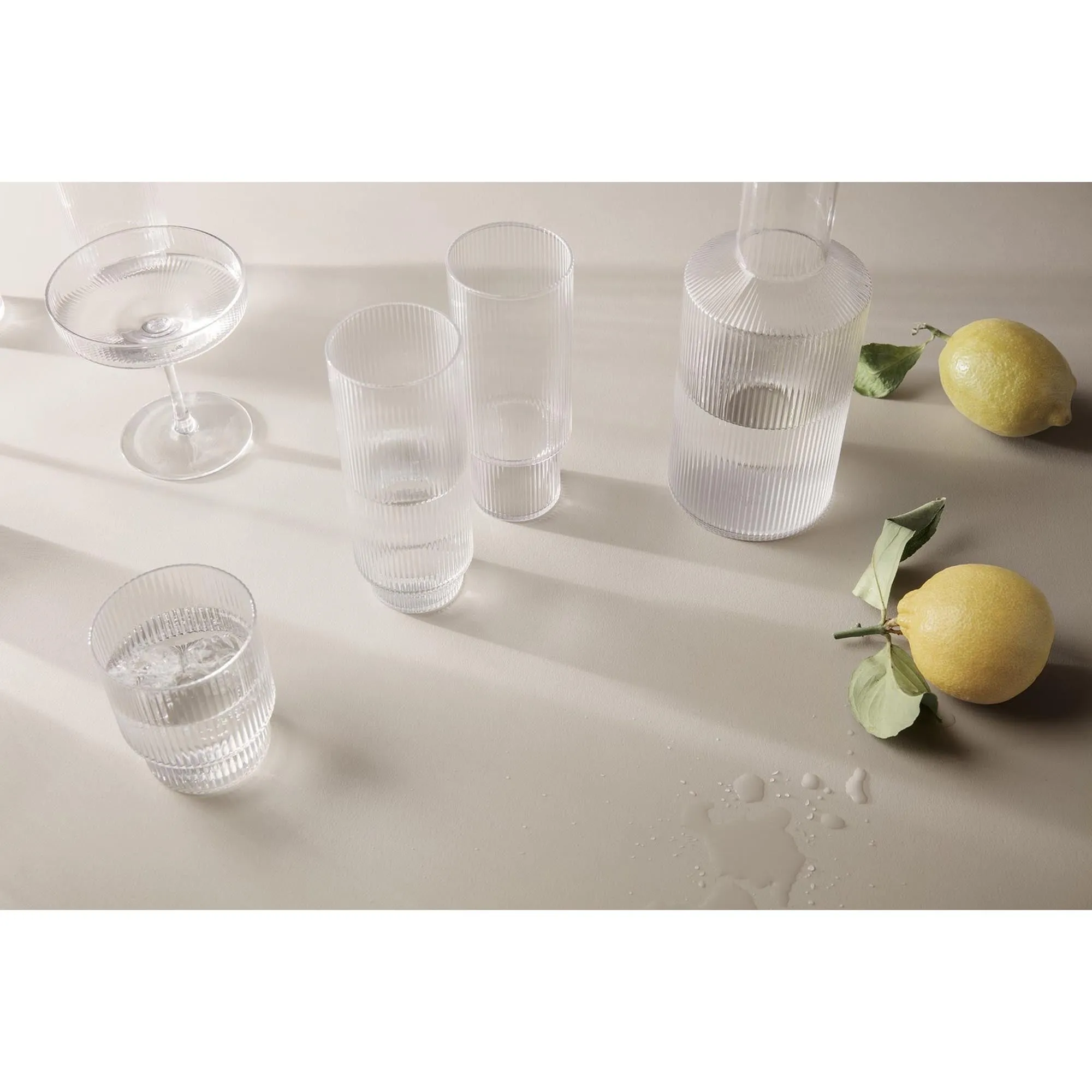 Ripple Glasses - Set of 4