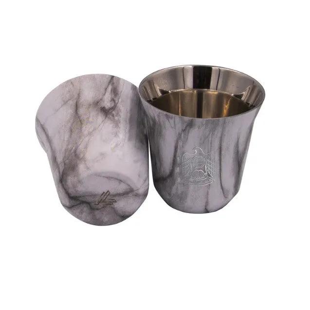 Rovatti Pola Uae Stainless Steel Cup Set Of 2 - 85 Ml