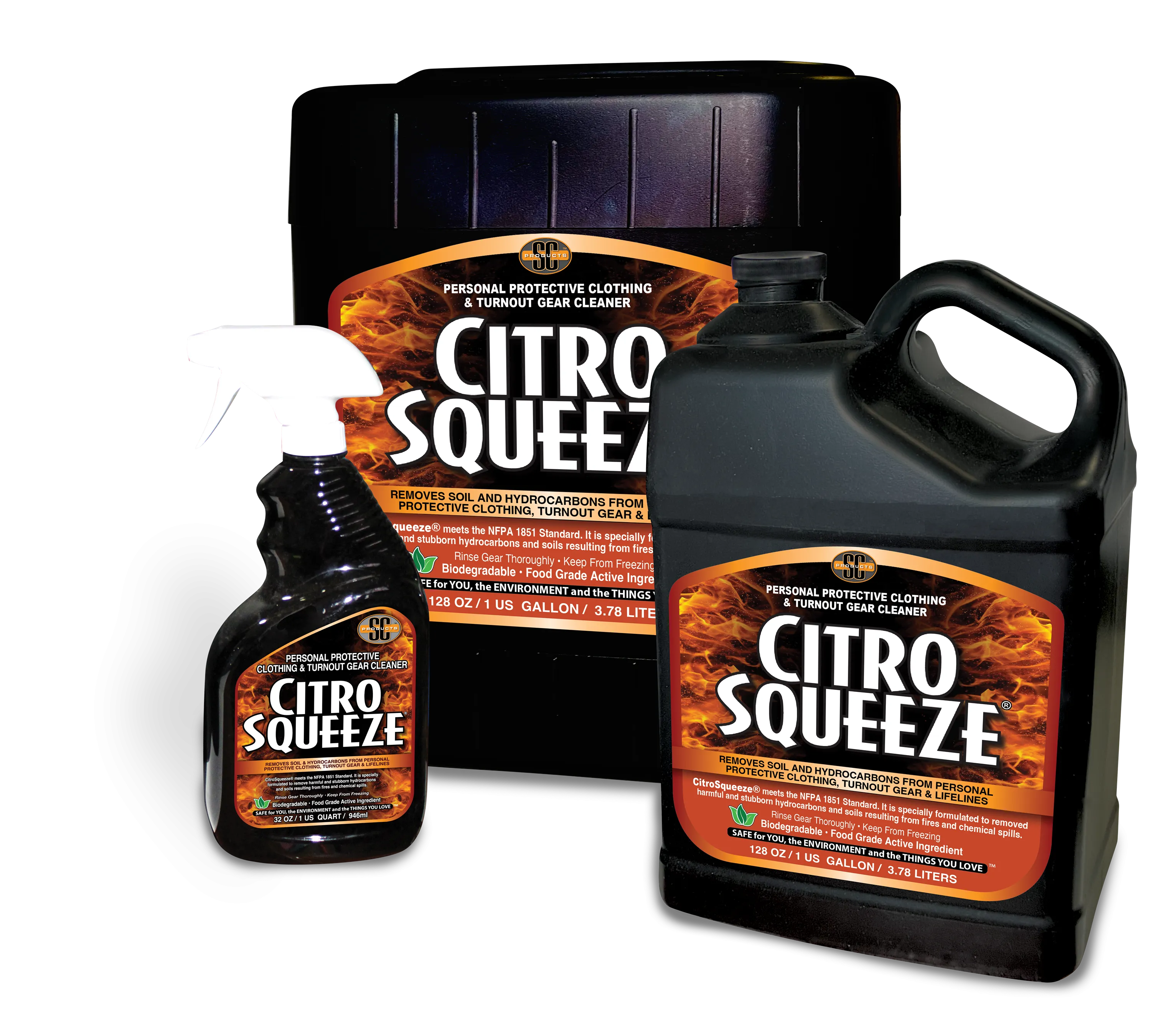 SC Products - CitroSqueeze® PPE & Turnout Gear Cleaner