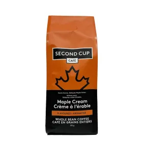 Second Cup Maple Cream Whole Bean Coffee, 312 g