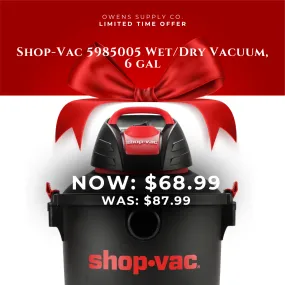 Shop-Vac 6-Gallon Wet/Dry Vacuum