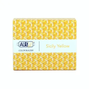 Sicily Yellow by Aurifil Color Builder 50 2105 - 2115 - 1135