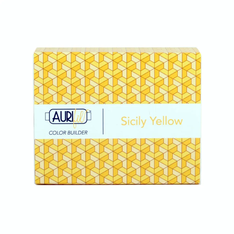 Sicily Yellow by Aurifil Color Builder 50 2105 - 2115 - 1135