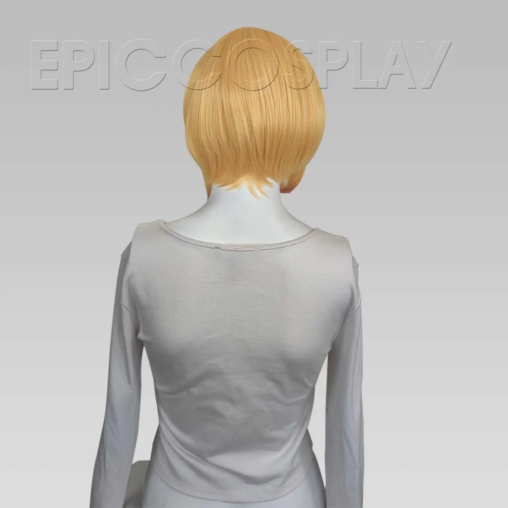 Signature - Blonde Bob Wig With Peach Tips