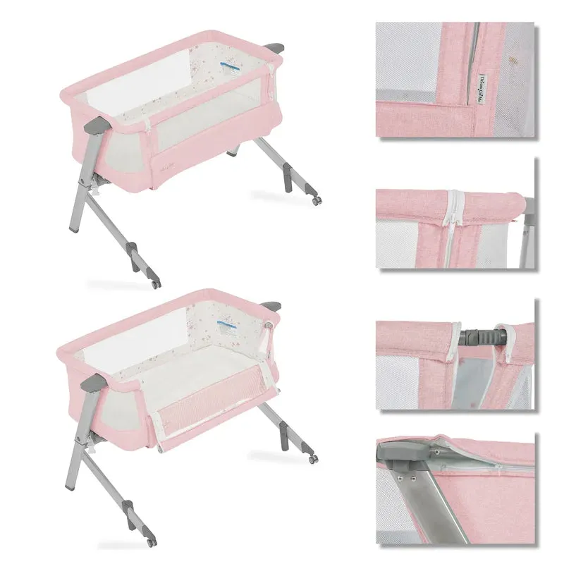 Skylar Bassinet and Bedside Sleeper Dream- PINK