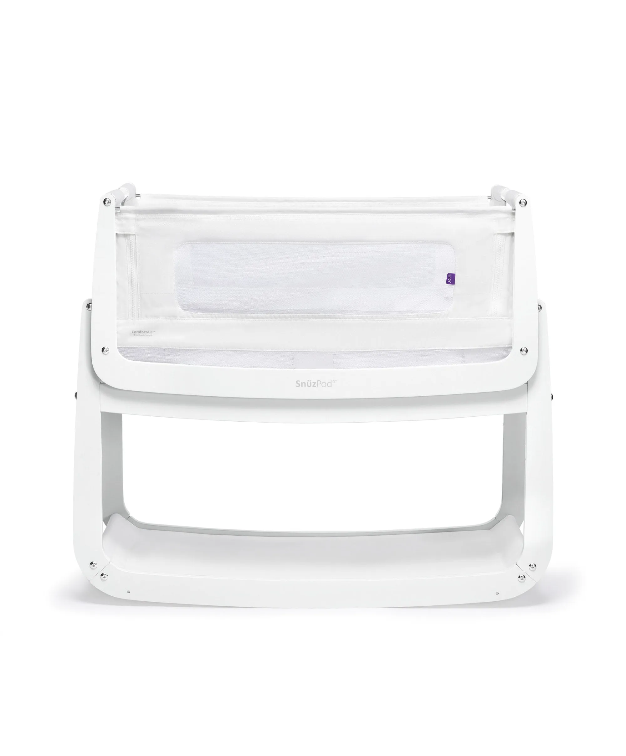 SnuzPod4 Bedside Crib - White