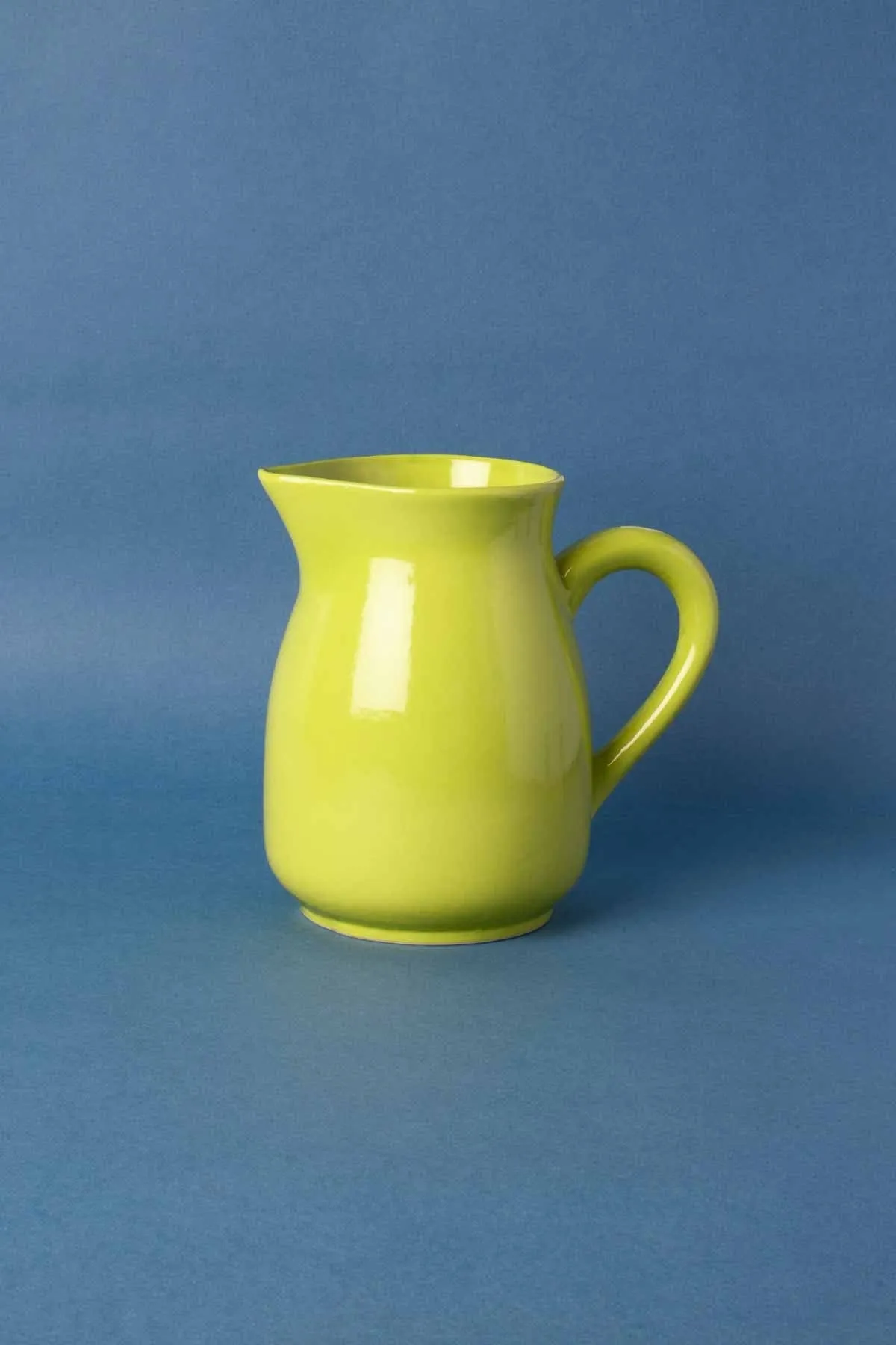 Solid Astral Green Ceramic Water Jug