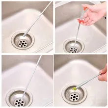 Space Life™ - Multifunctional Stainless Steel Drain Cleaner - 5 Feet Long