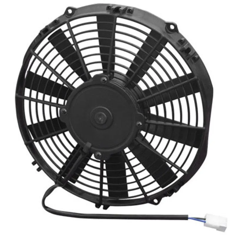 SPAL 11.00" Electric Fan Pusher Style Medium Profile 962CFM 10 Blade Straight Style Blade - 30101502