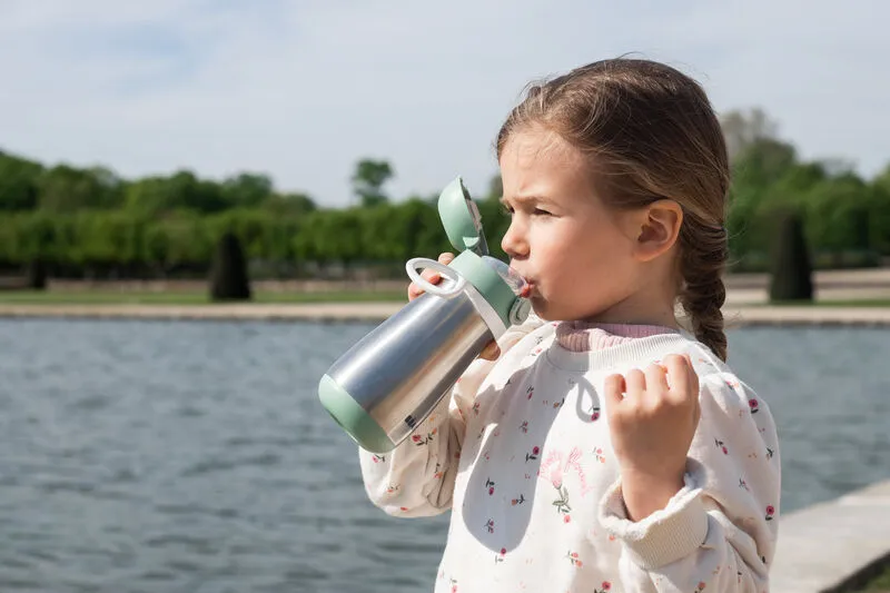 Stainless steel bottle 350 ml - Sage Green