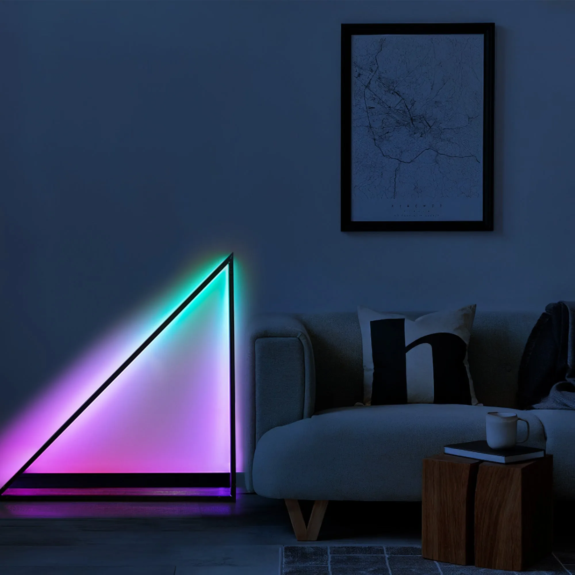 Sync Triangle LED Light