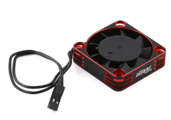 Team Brood BRO-TBR-KAZEXLRED Kaze XL Aluminum 40mm HV High Speed Cooling Fan (Red)