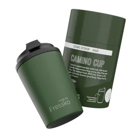 The 'Camino' Ceramic Lined 12oz Insulated Coffee Cup, by Fressko