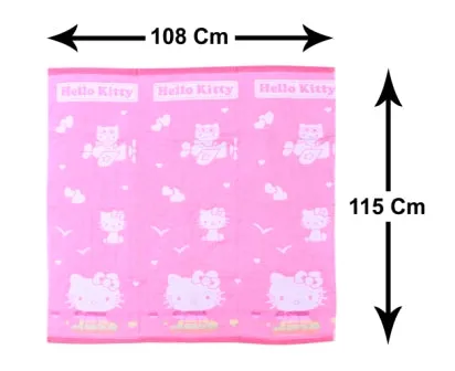 The Little Lookers Multipurpose Muslin/Mulmul Reversible Blanket | 100% Cotton 6-Layered Gauze Dohar/Swaddle| Newborn/Babies/Toddlers/Infants (0-5 Years)(Print May Vary)