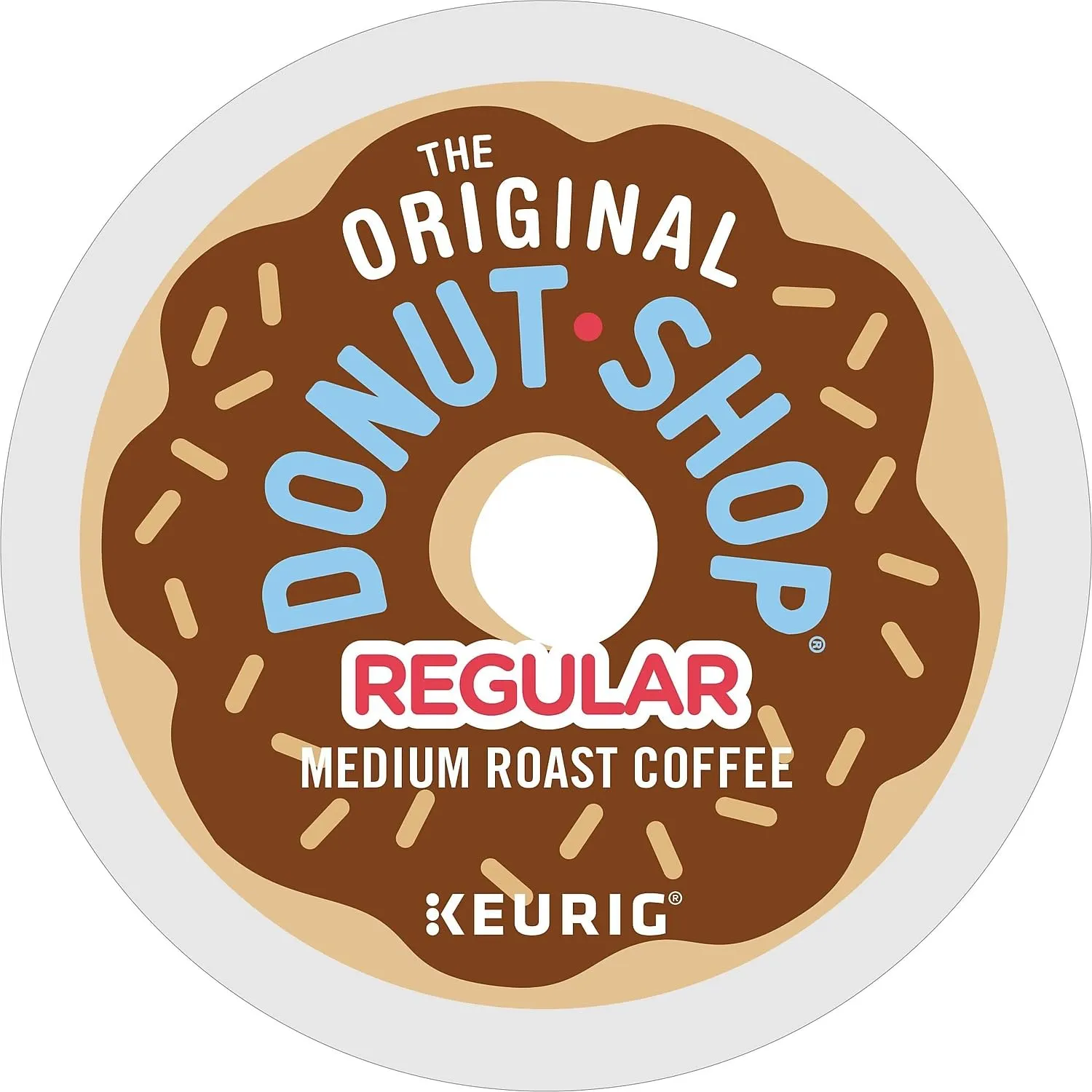 The Original Donut Shop Regular Keurig Single-Serve K-Cup Pods, Medium Roast Coffee, 96 Count (4 Packs of 24)