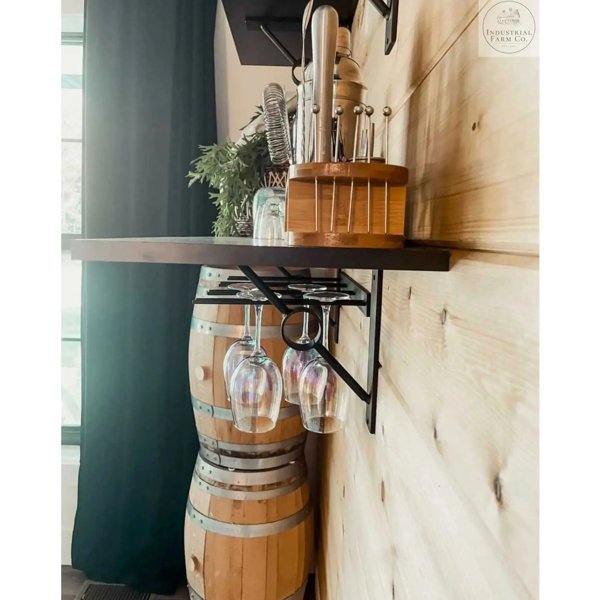 The White Plains Wine Glass Rack