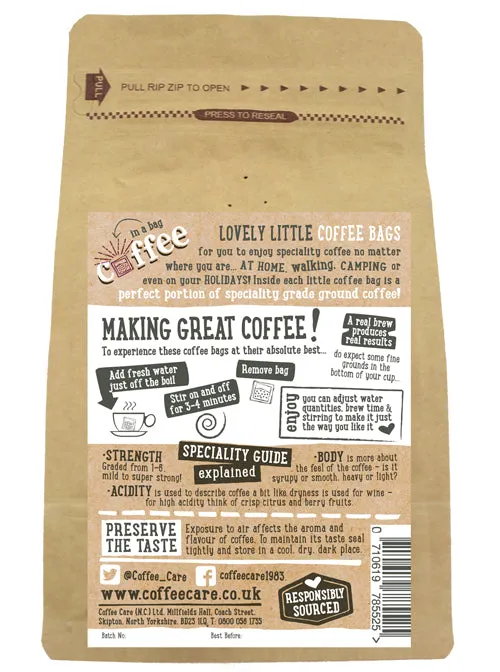 Three Peaks Blend Coffee Bags 15's