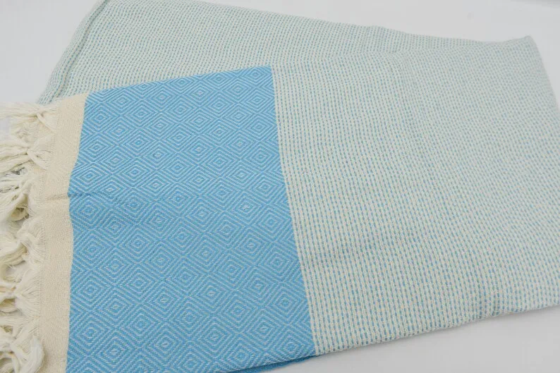 Turquoise Blanket Bedspread