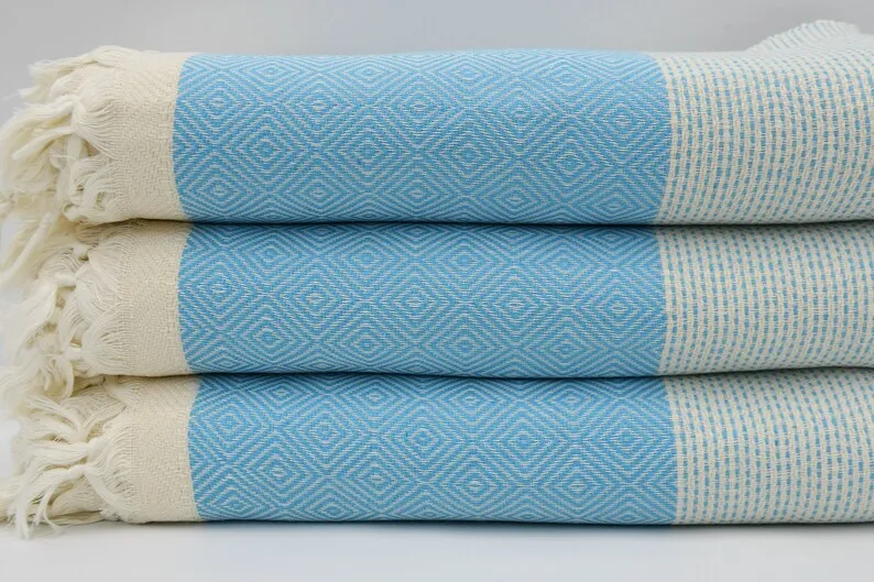 Turquoise Blanket Bedspread