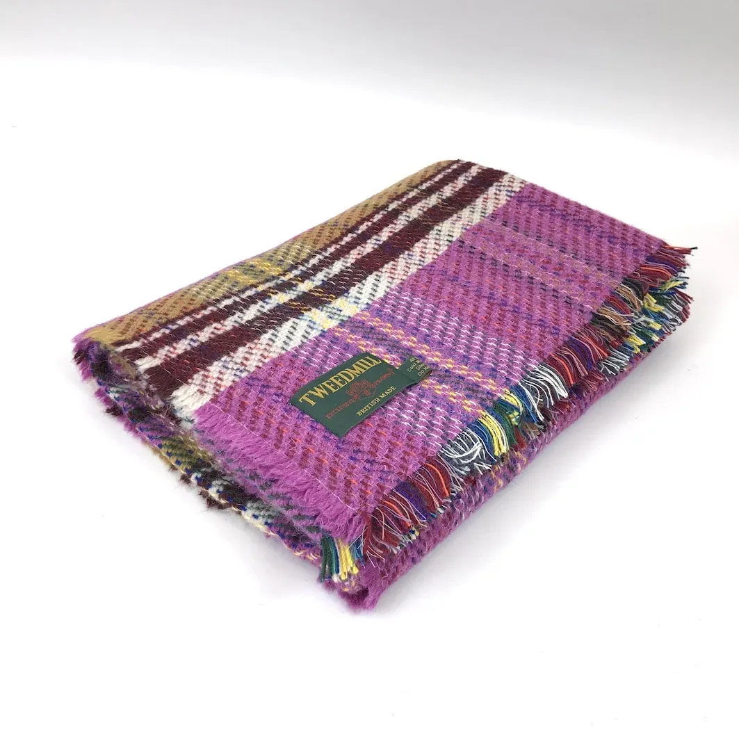 Tweedmill recycled wool blankets