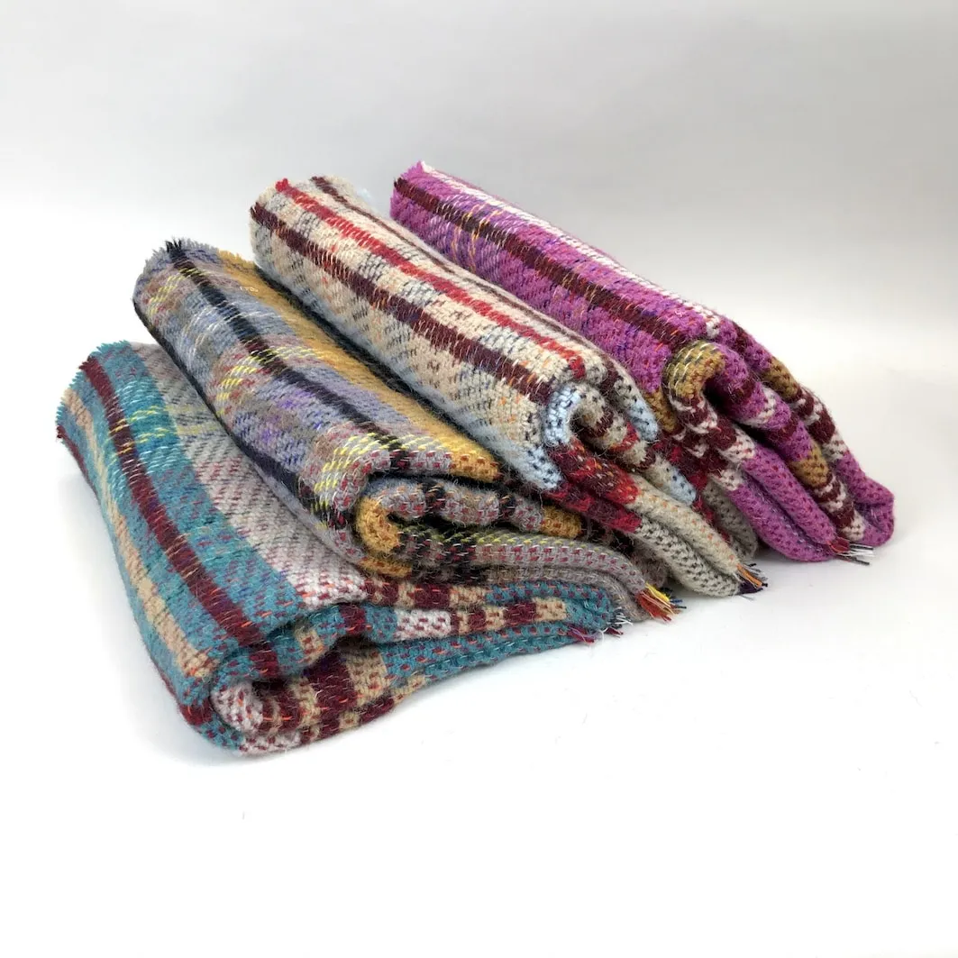 Tweedmill recycled wool blankets