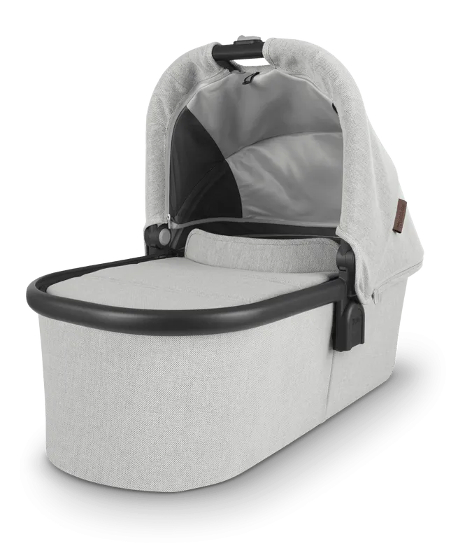 UPPAbaby Bassinet - Anthony - White and Grey | Carbon Frame