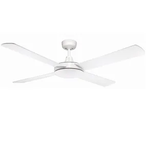 Urban 2 Ceiling Fan by Fanco – White 52″ with Timber Blades