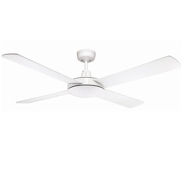 Urban 2 Ceiling Fan by Fanco – White 52″ with Timber Blades