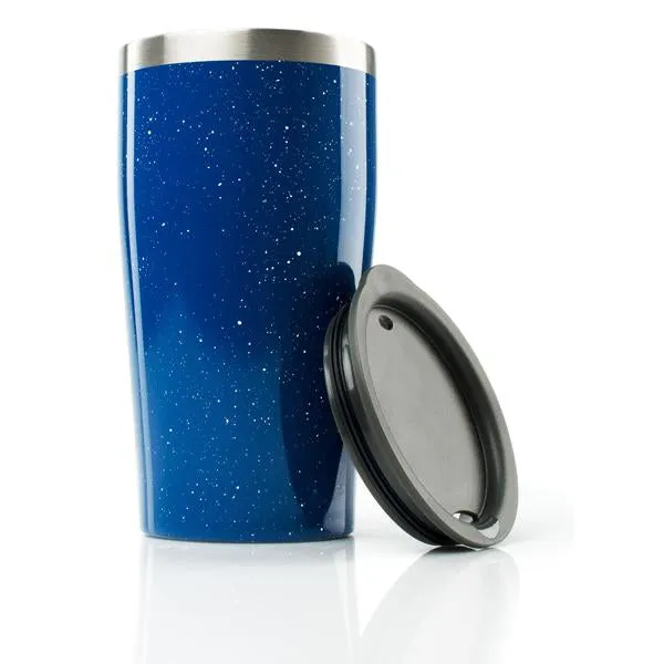 Vacuum Tumbler 16 oz - Blue Speckle