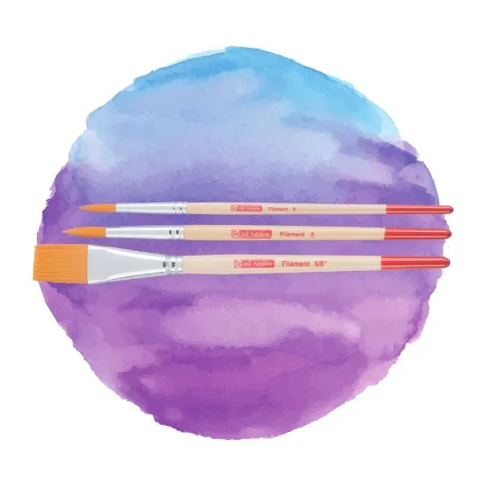 Watercolour Paint Brush Set