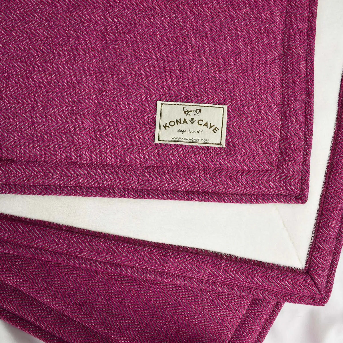 Weighted Blanket - Pink Herringbone