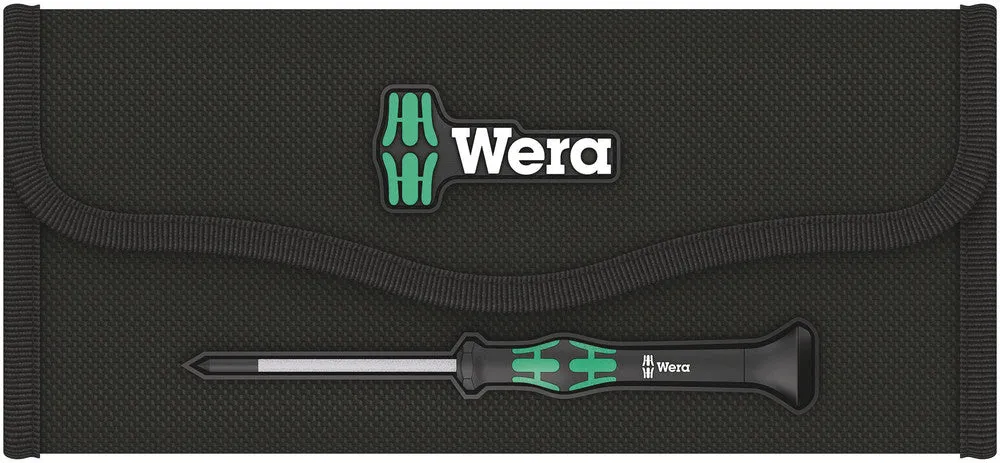 Wera 073677 12pc Kraftform Micro 12 Electronics Screwdriver Set