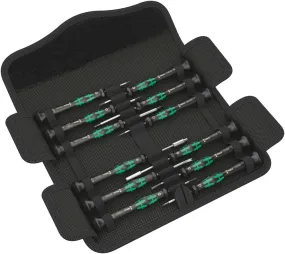 Wera 073677 12pc Kraftform Micro 12 Electronics Screwdriver Set