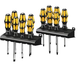 Wera 133285 14pc Big Pack 900 Screwdriver Set Kraftform Wera: Chiseldriver and rack