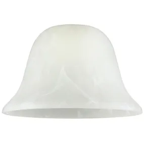 Westinghouse 8100000 White Alabaster Flared Bell Shade