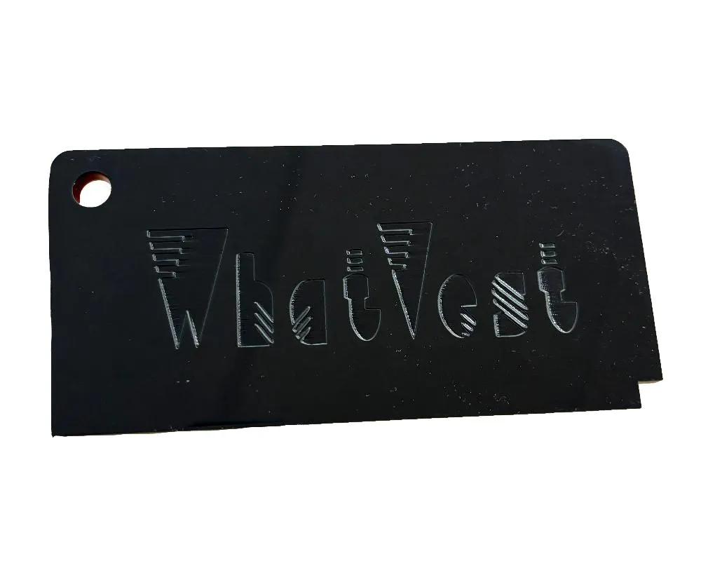 WhatVest Ice/Wax Scraper